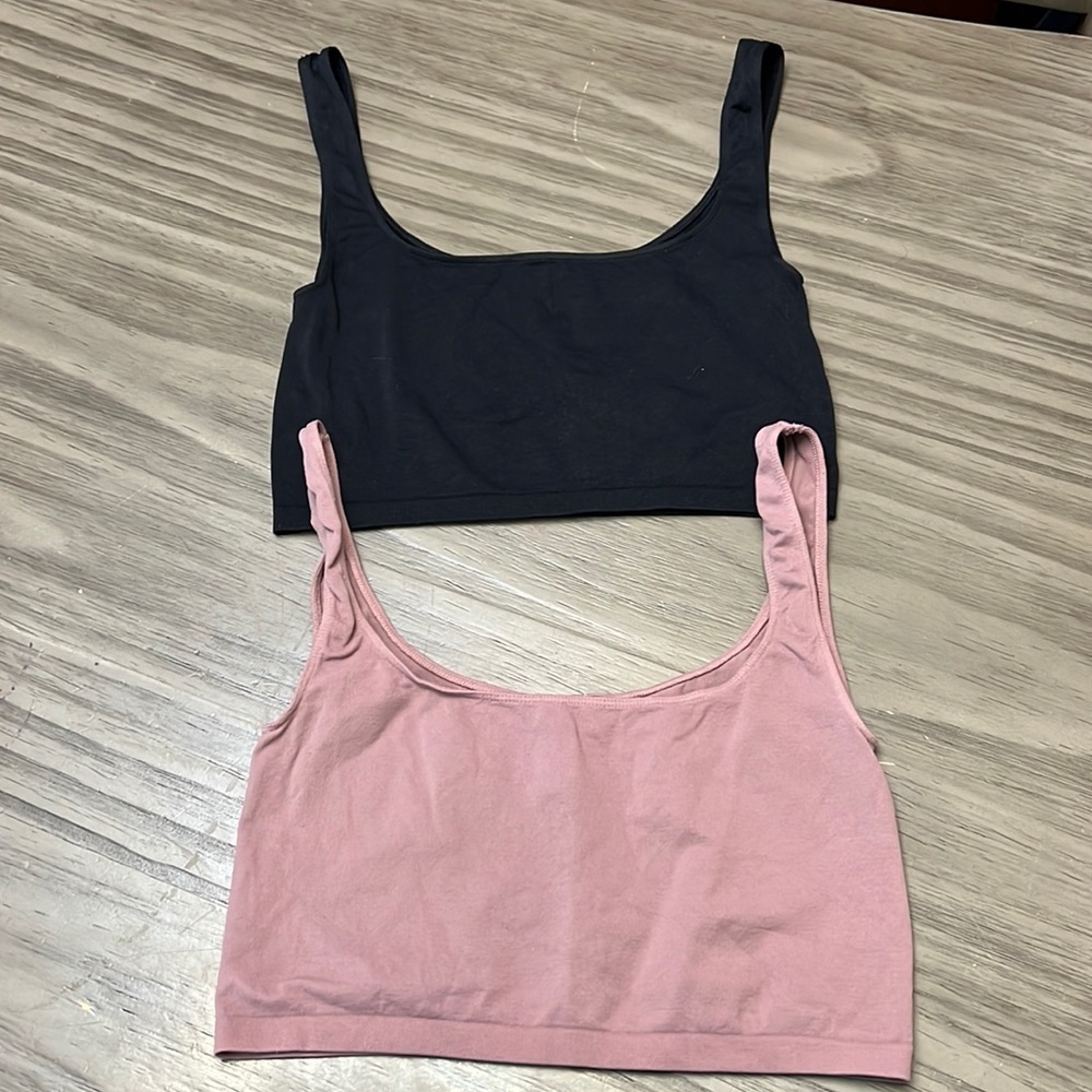 INTIMATELY FREE PEOPLE BRALETTE BUNDLE BLACK & PINK XS/SMALL